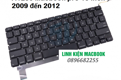Sửa chữa, thay thế bàn phím macbook 15 inch 2009 2010 2011 2012 A1286