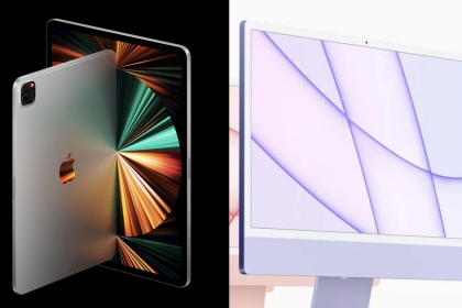 Hình nền iMac M1 24 inch và iPad M1 