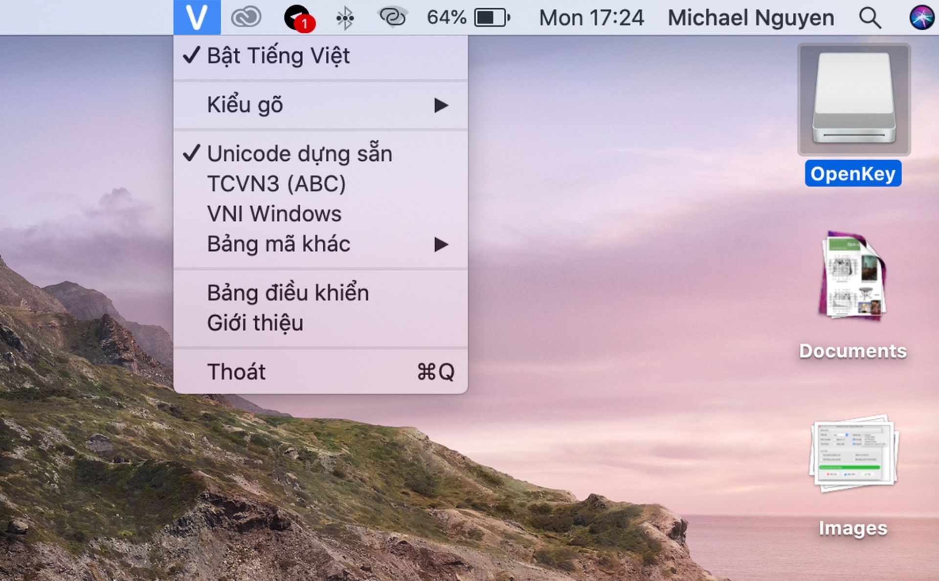 Openkey , gõ tiếng việt trên mac os, Macbook repair 